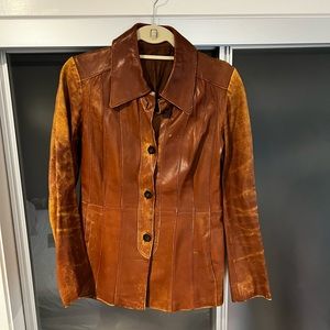 Vintage leather jacket